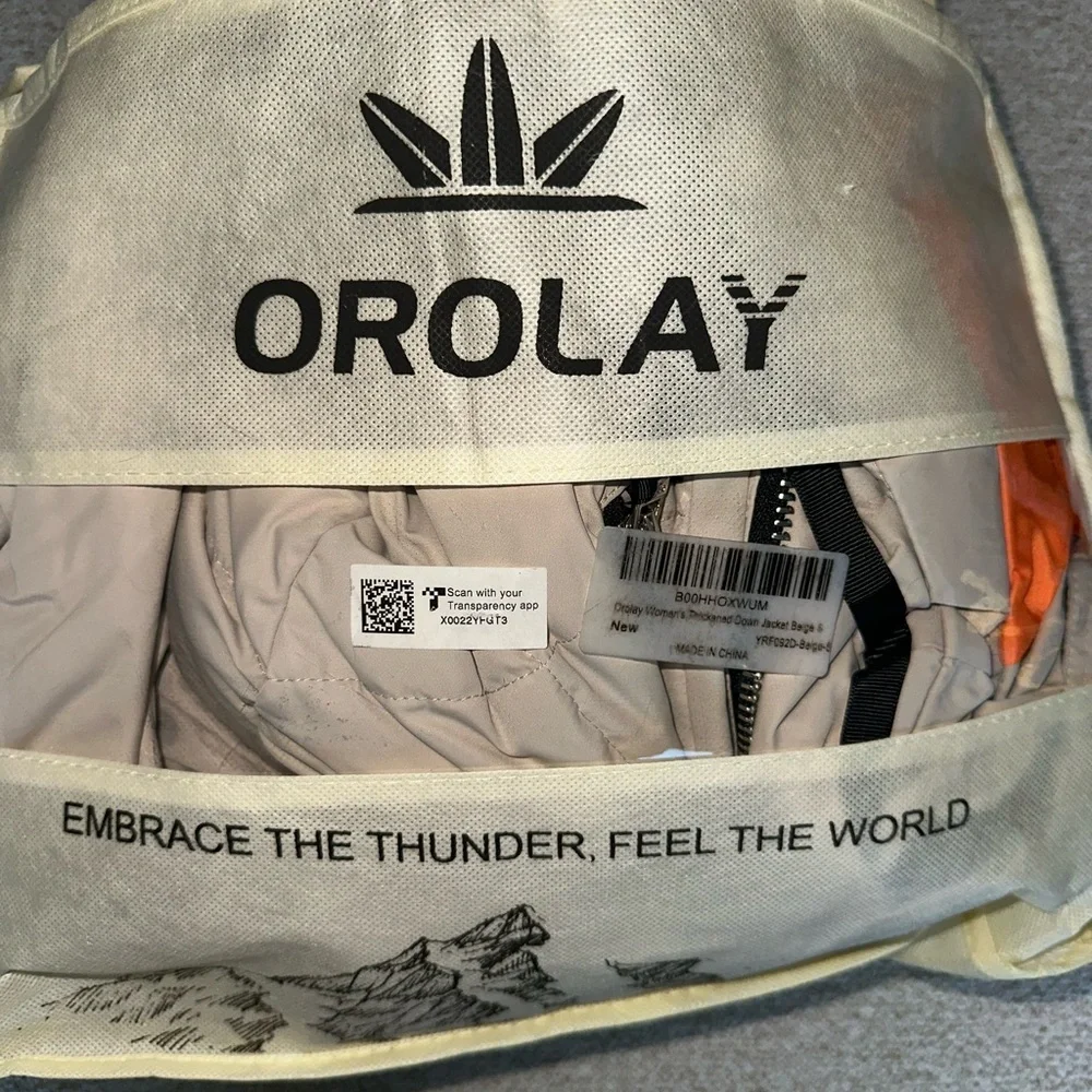 NWT Orolay 092 Classics Women's Thickened Down Jacke Quilted Jacket - Picture 5 of 8